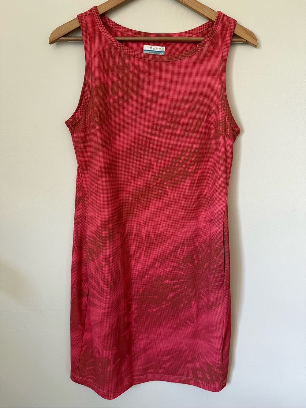Columbia Women's Pink and brown Sleeveless Shift Dress